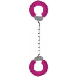 MENOTTES A FOURRURE ROSE