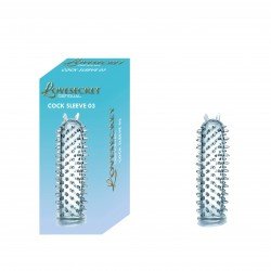 Manchon Pénien Transparent Avec Picots