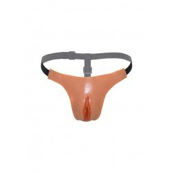 String Vaginal Réaliste en Silicone