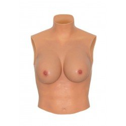 T-Shirt Poitrine Silicone Réaliste...