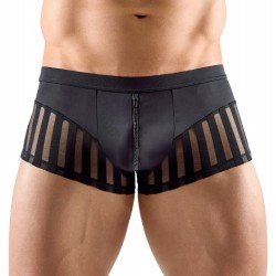 Boxer Rayé Transparent