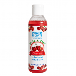 Lubrifiant A Base d'Eau Cerise