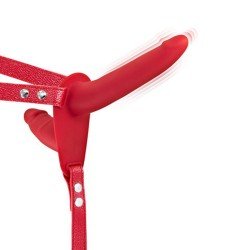 Fetish Double Strap-on vibrant -...