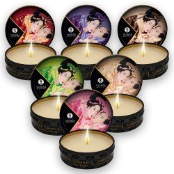 Mini Bougie de Massage Excitante -...