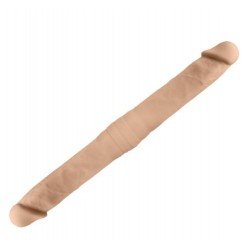 Double gode en silicone